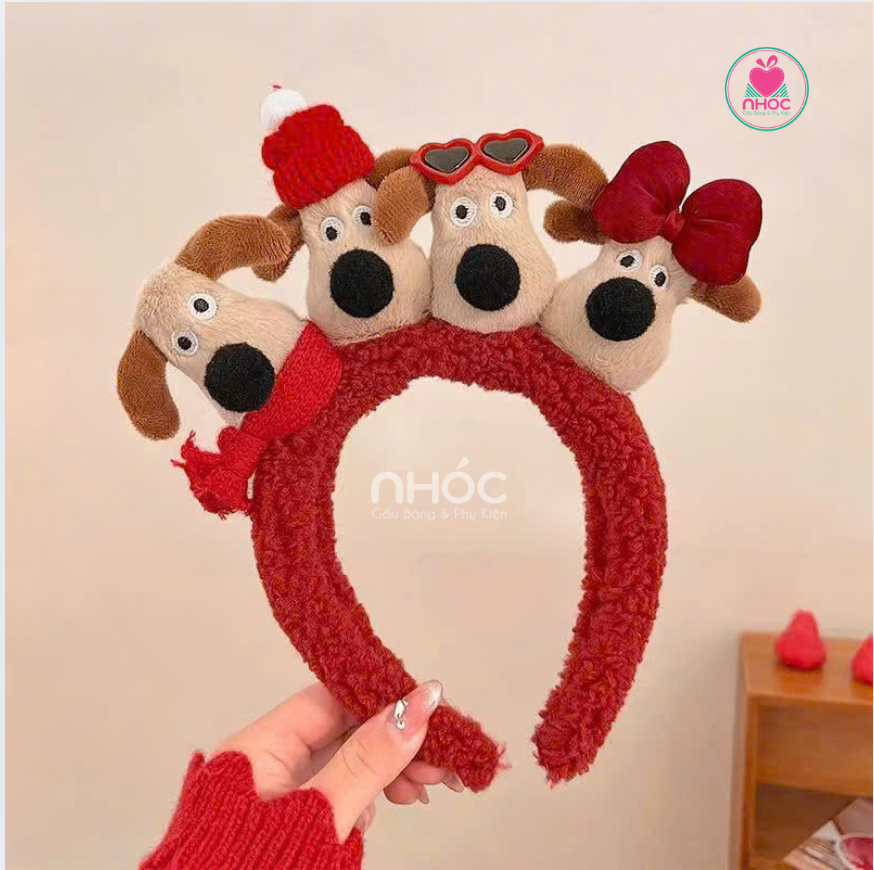 Băng đô kiểu gia đình cún Gromit - 6525