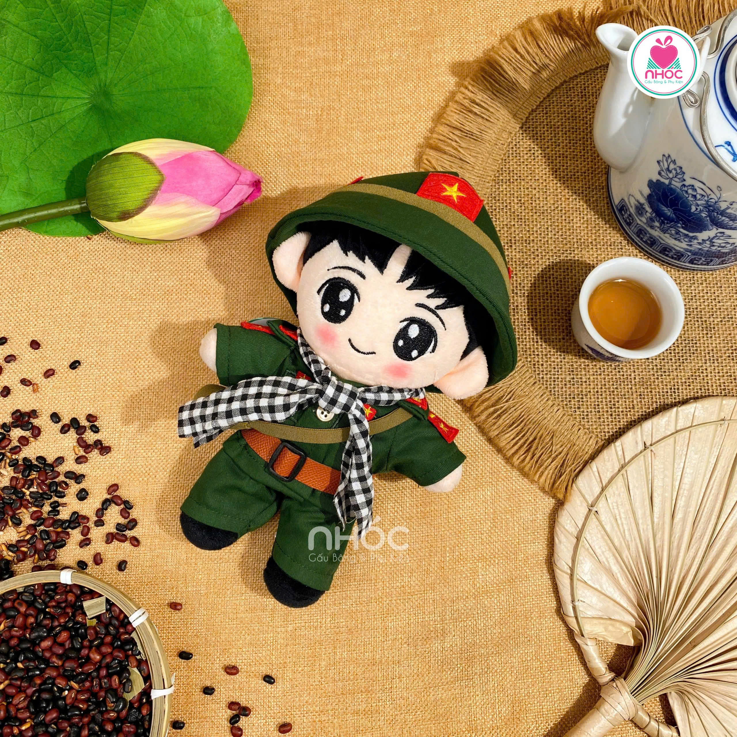 Gấu yêu nước chú Bộ Đội TC - 25250