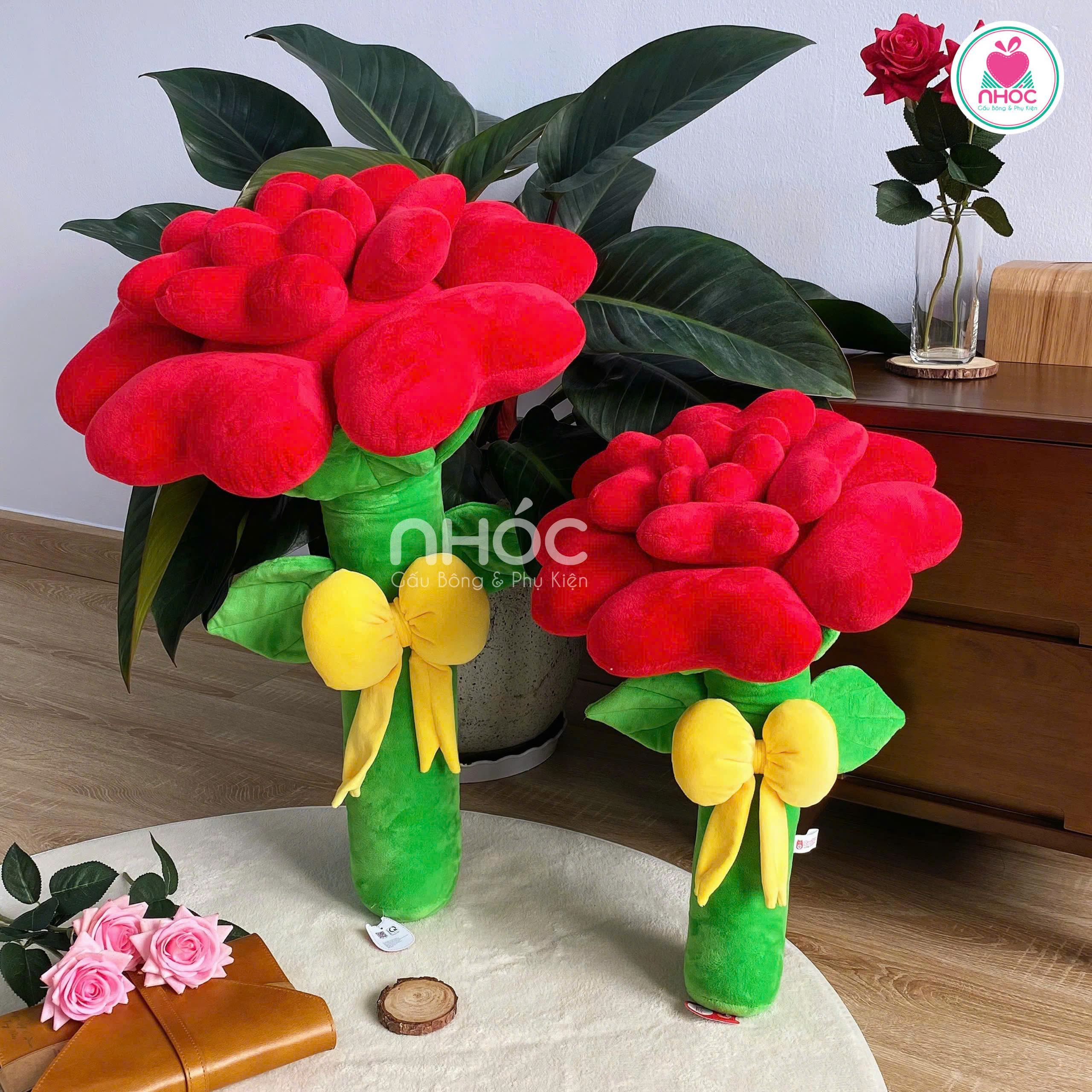 Hoa hồng bông khủng lồ cánh tim TC