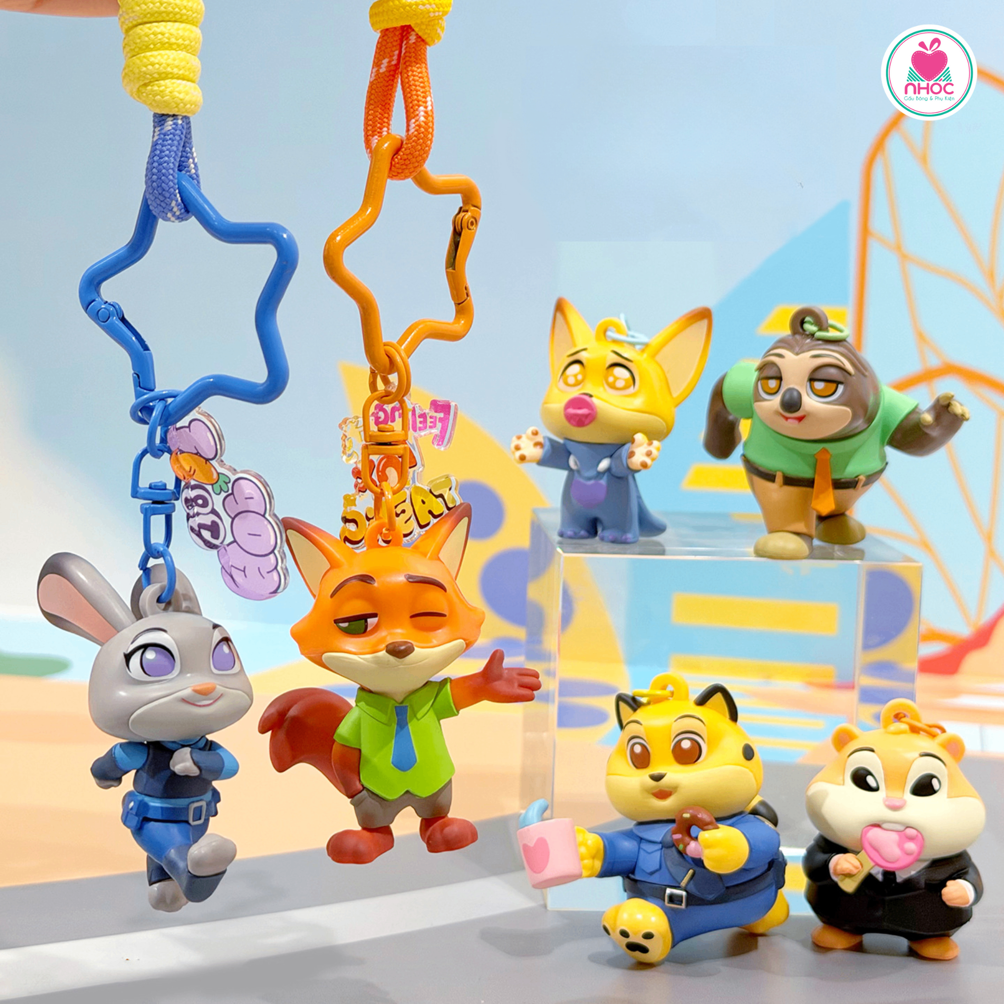 Móc khoá Poly Zootopia 6m - 0112025