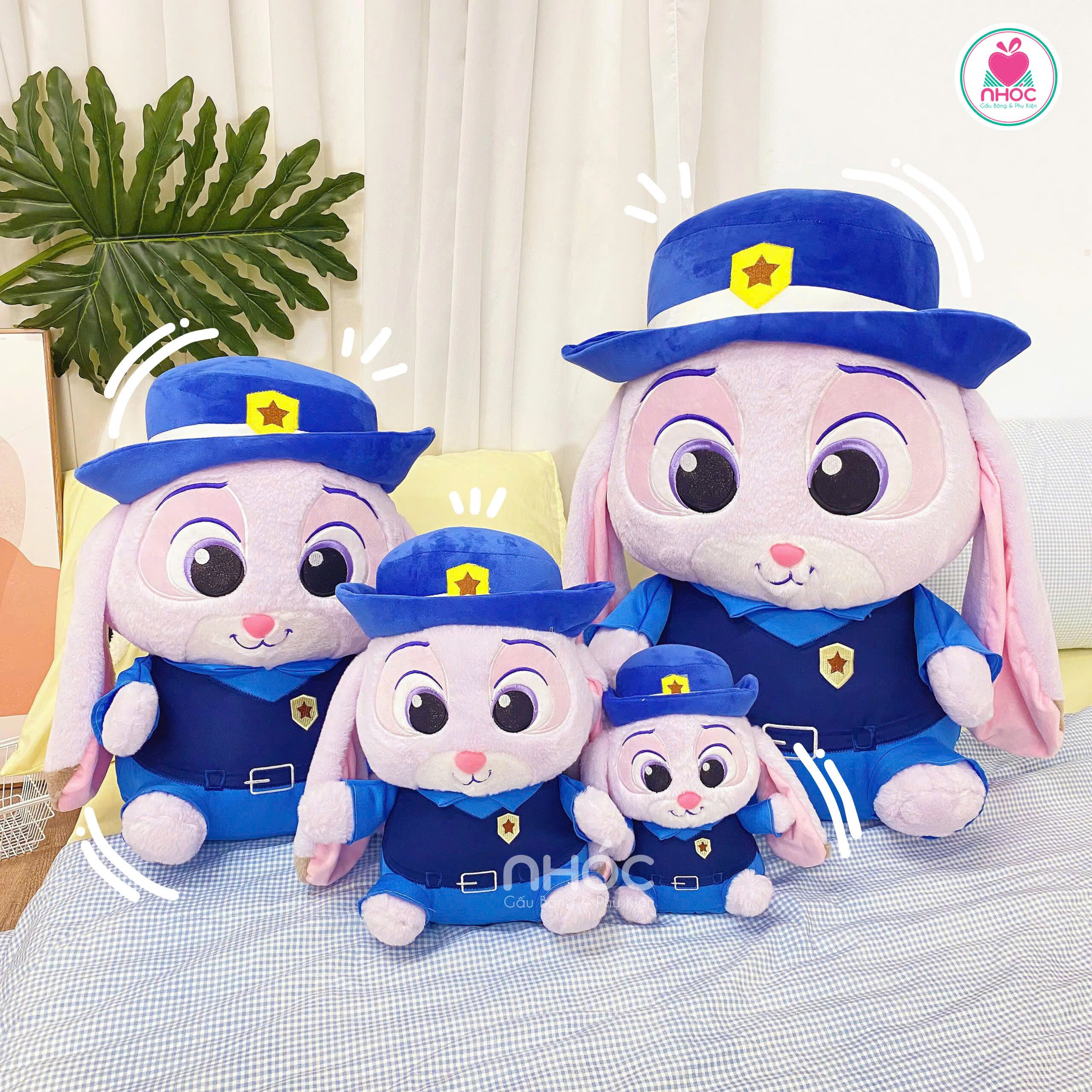 Thú bông Zootopia cảnh sát Thỏ Judy