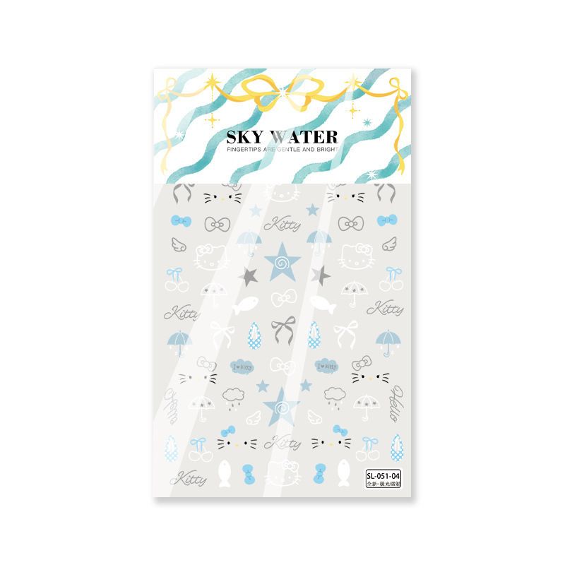 Sticker Hello Kitty (7x9,2cm)