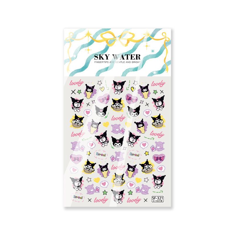 Sticker Kuromi (7x9,2cm)