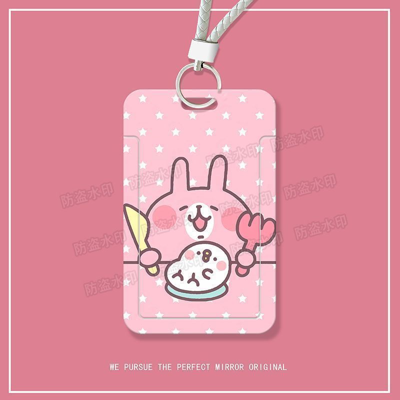 Card holder Piske&Usagi kèm dây lò xo