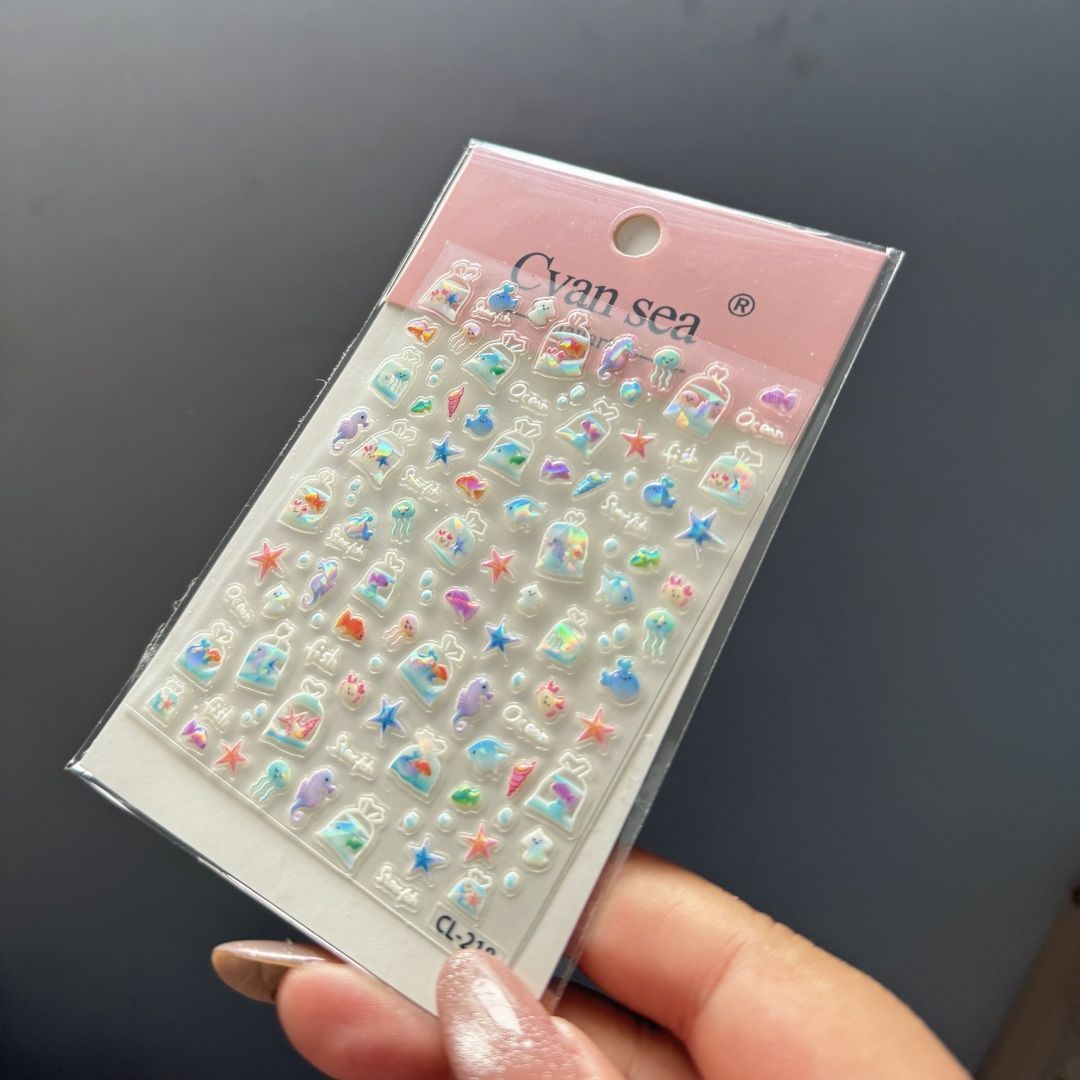 Sticker Ocean (7x9cm)