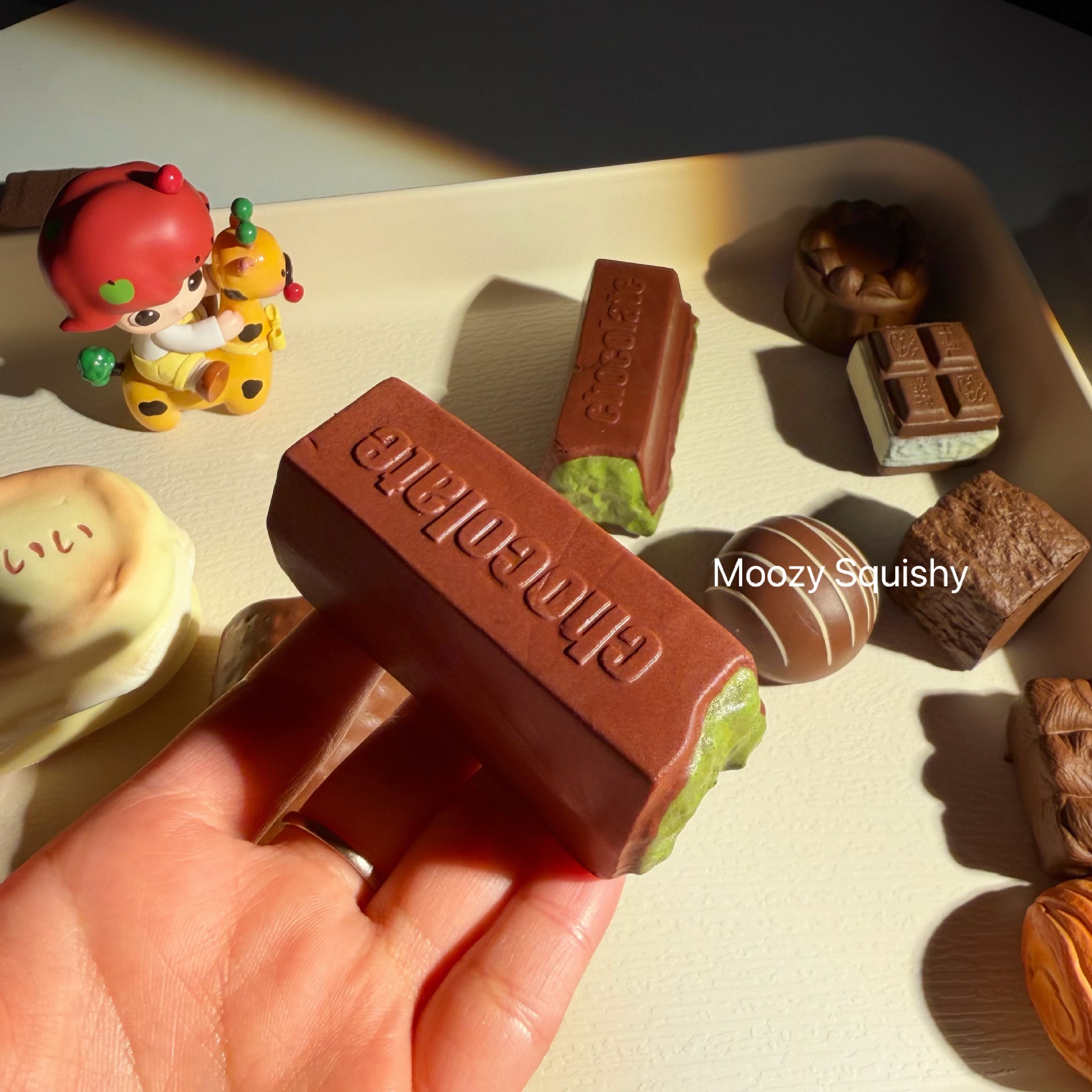 Squishy thanh chocolate
