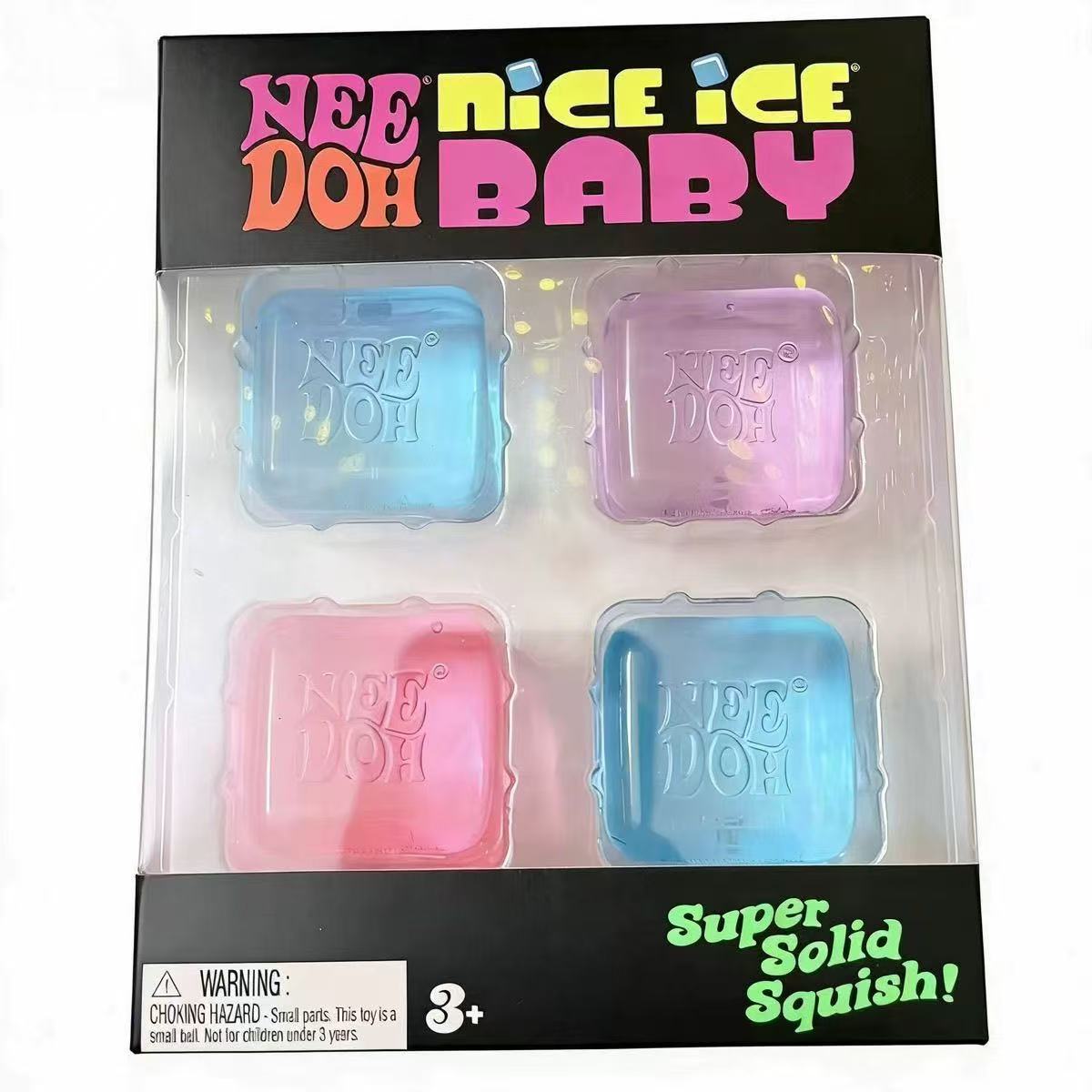 Set stress ball mạch nha Đá viên mini (4c)