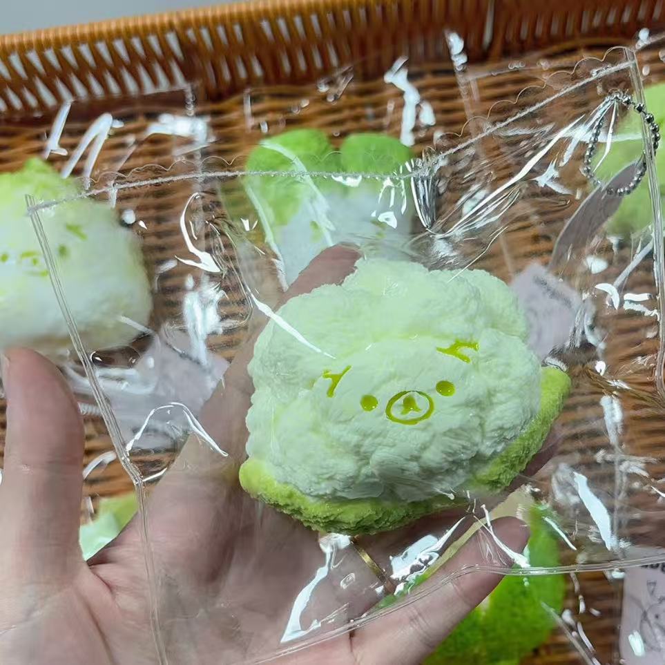 Taba Squishy Đồ ăn mặt gấu