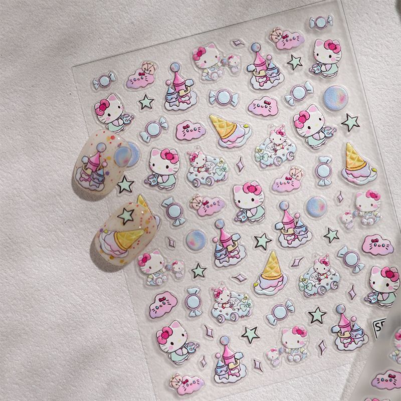 Sticker Hello Kitty (7x9,2cm)