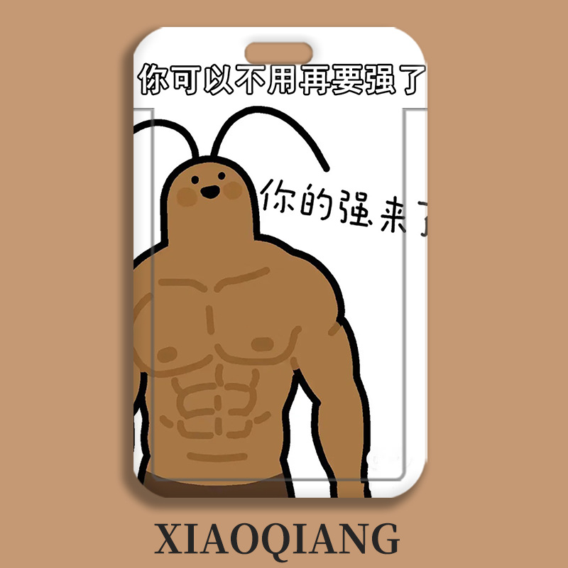 Card holder Gián kèm dây lò xo