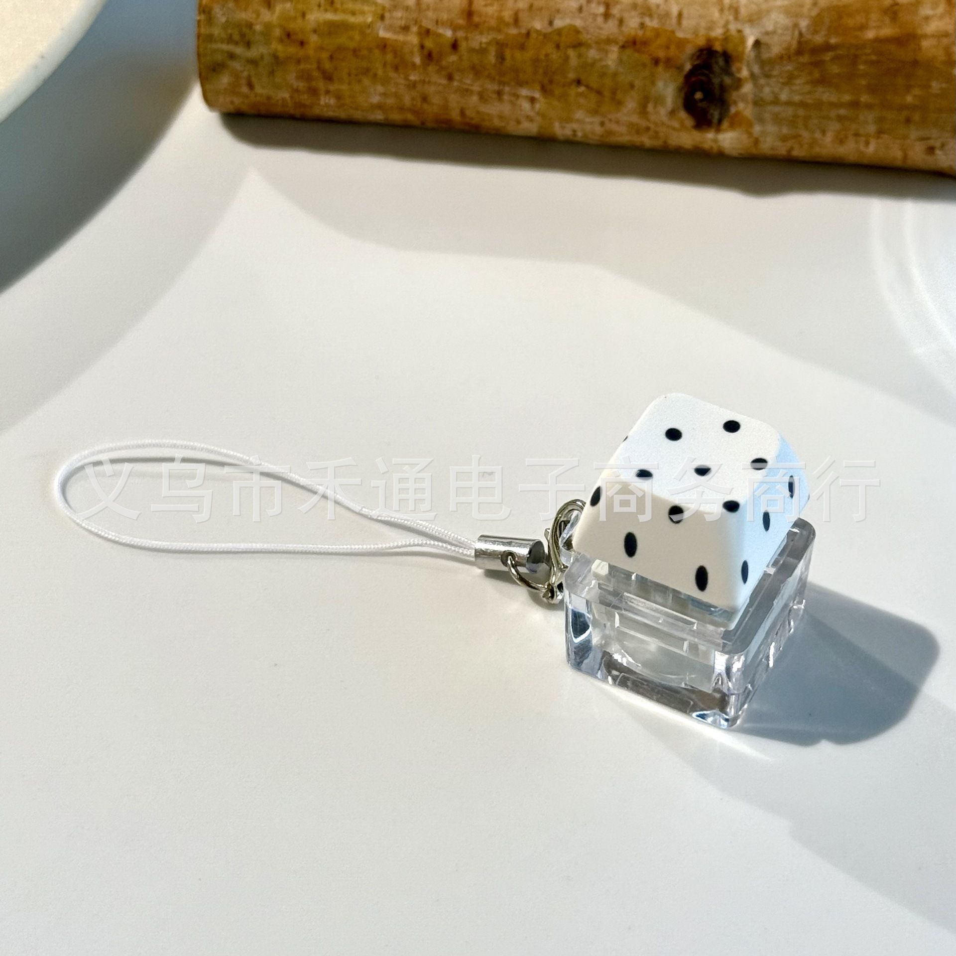 Móc khóa Keycap chấm họa tiết (1 phím)