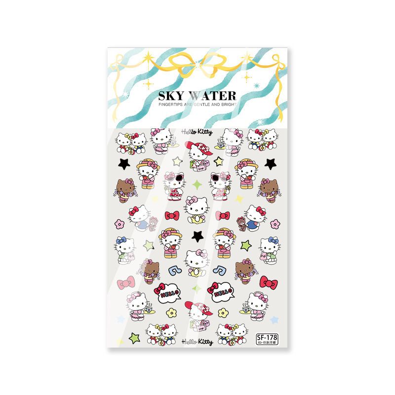Sticker Hello Kitty (7x9,2cm)