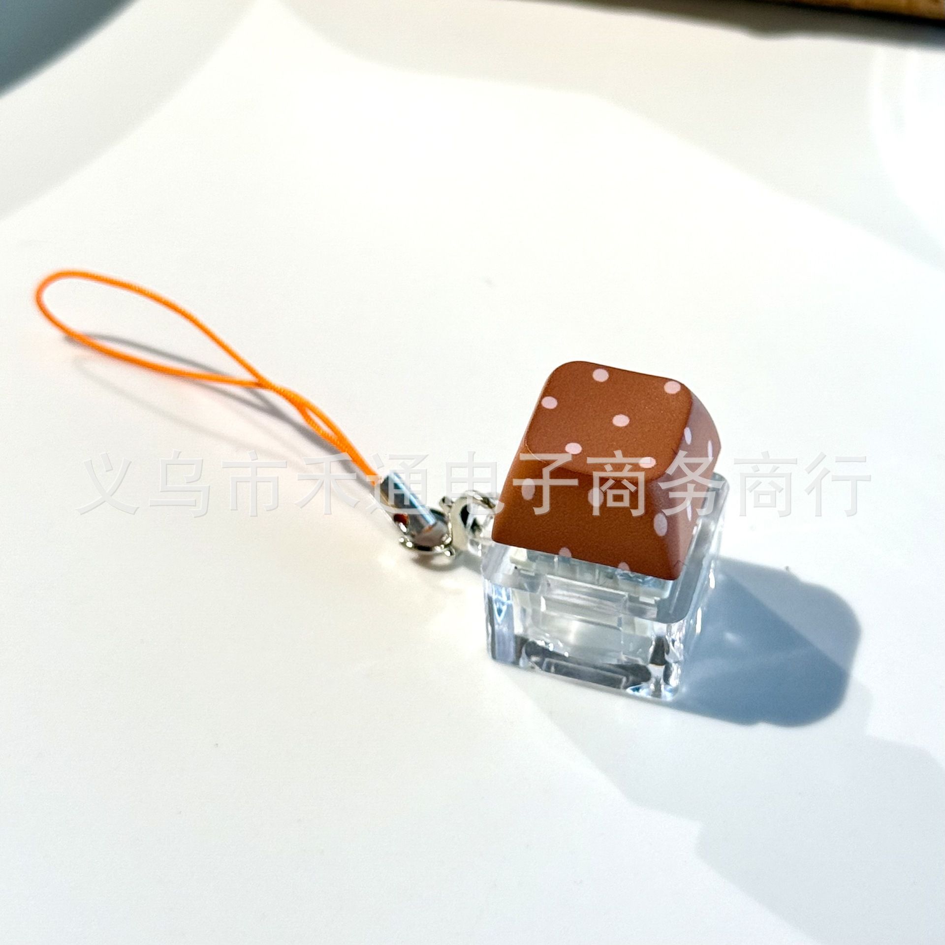 Móc khóa Keycap chấm họa tiết (1 phím)