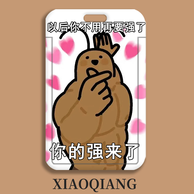Card holder Gián kèm dây lò xo