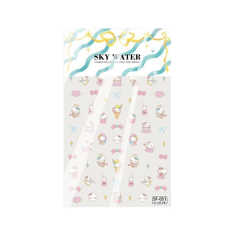 Sticker Hello Kitty (7x9,2cm)