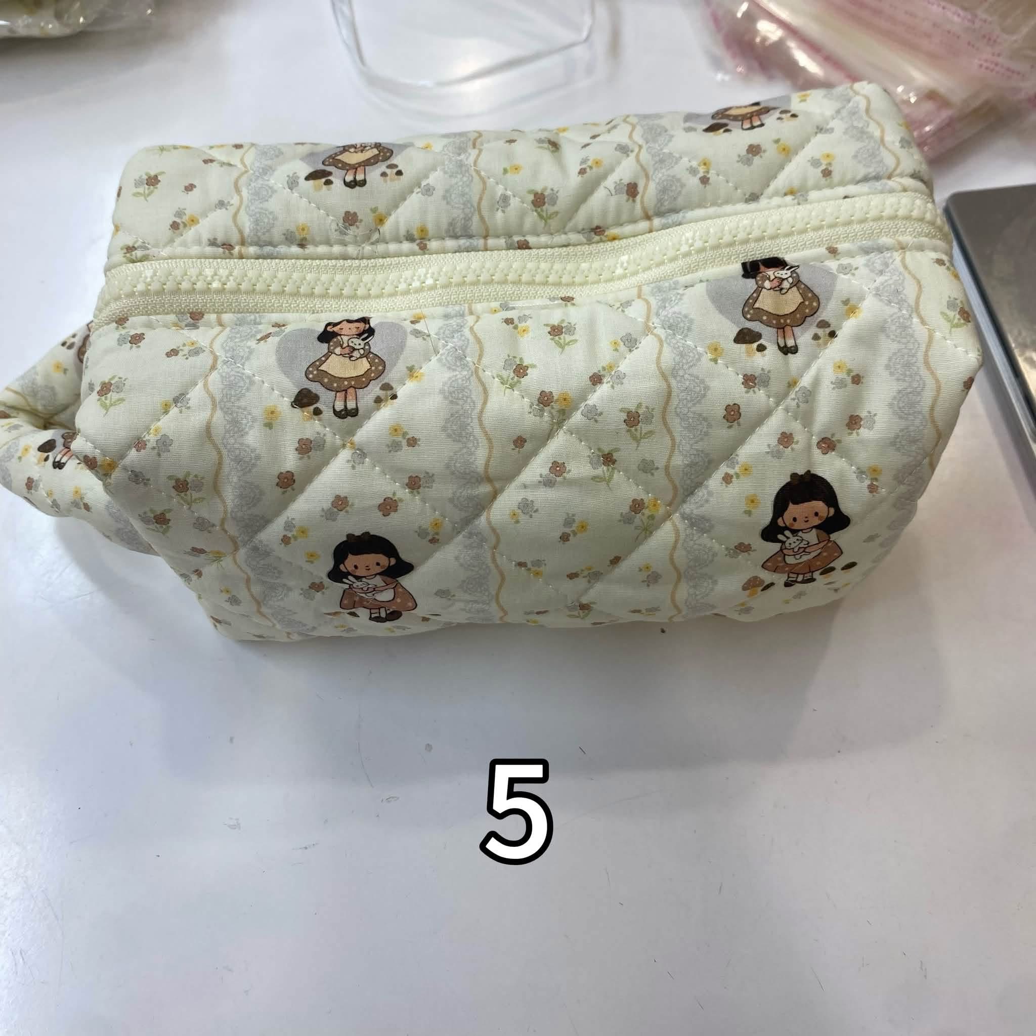 Túi bút Ốc sên họa tiết