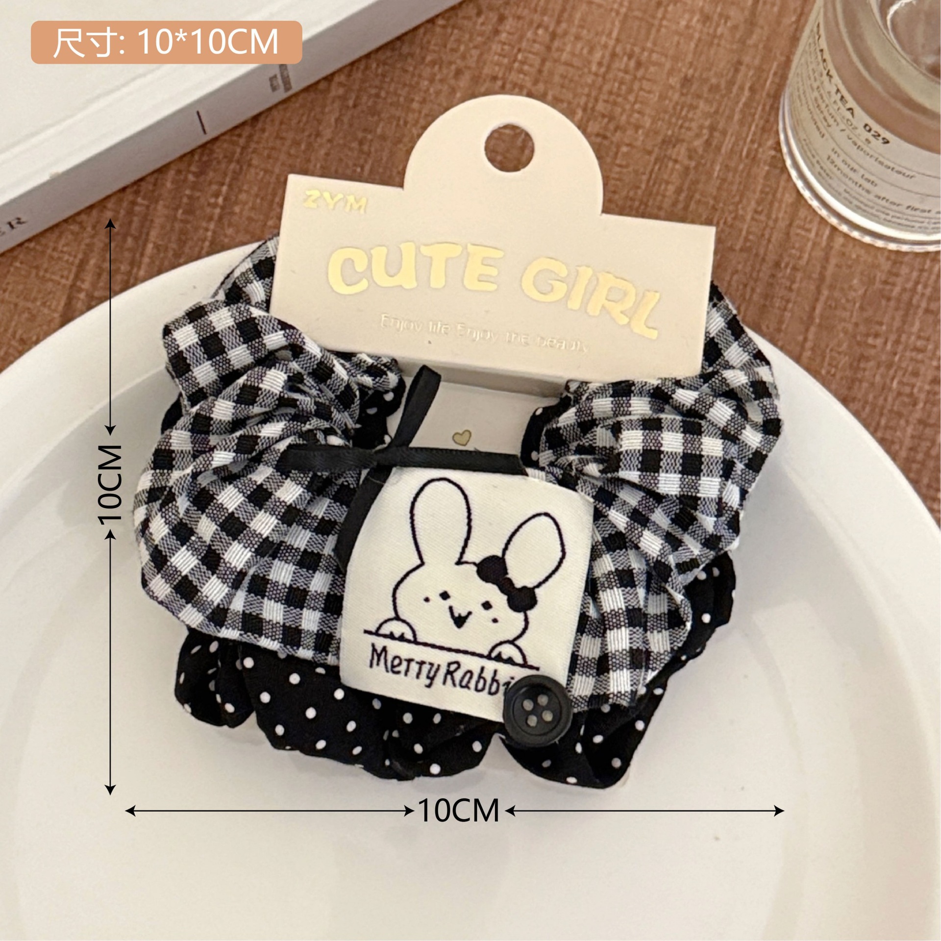Set scrunchie họa tiết Cute girl (2c)