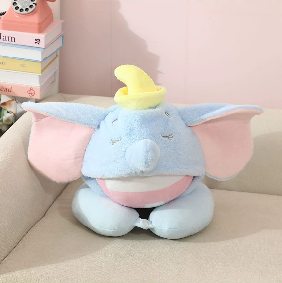 Gối kê cổ kèm mũ cartoon