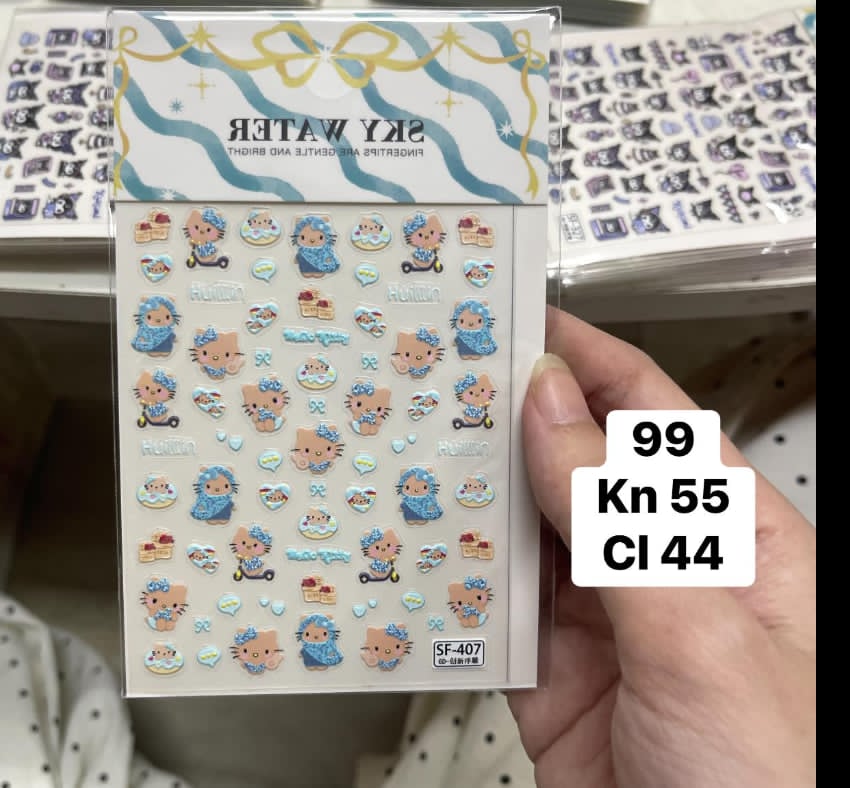 Sticker Hello Kitty (7x9,2cm)