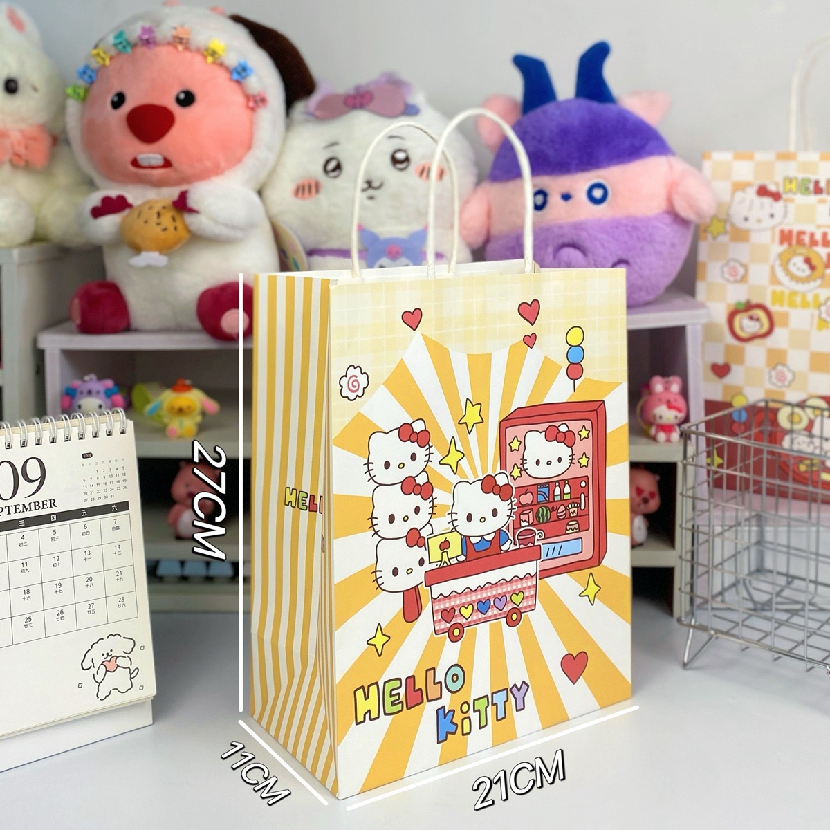 Túi quà Hello Kitty (21x11x27cm)