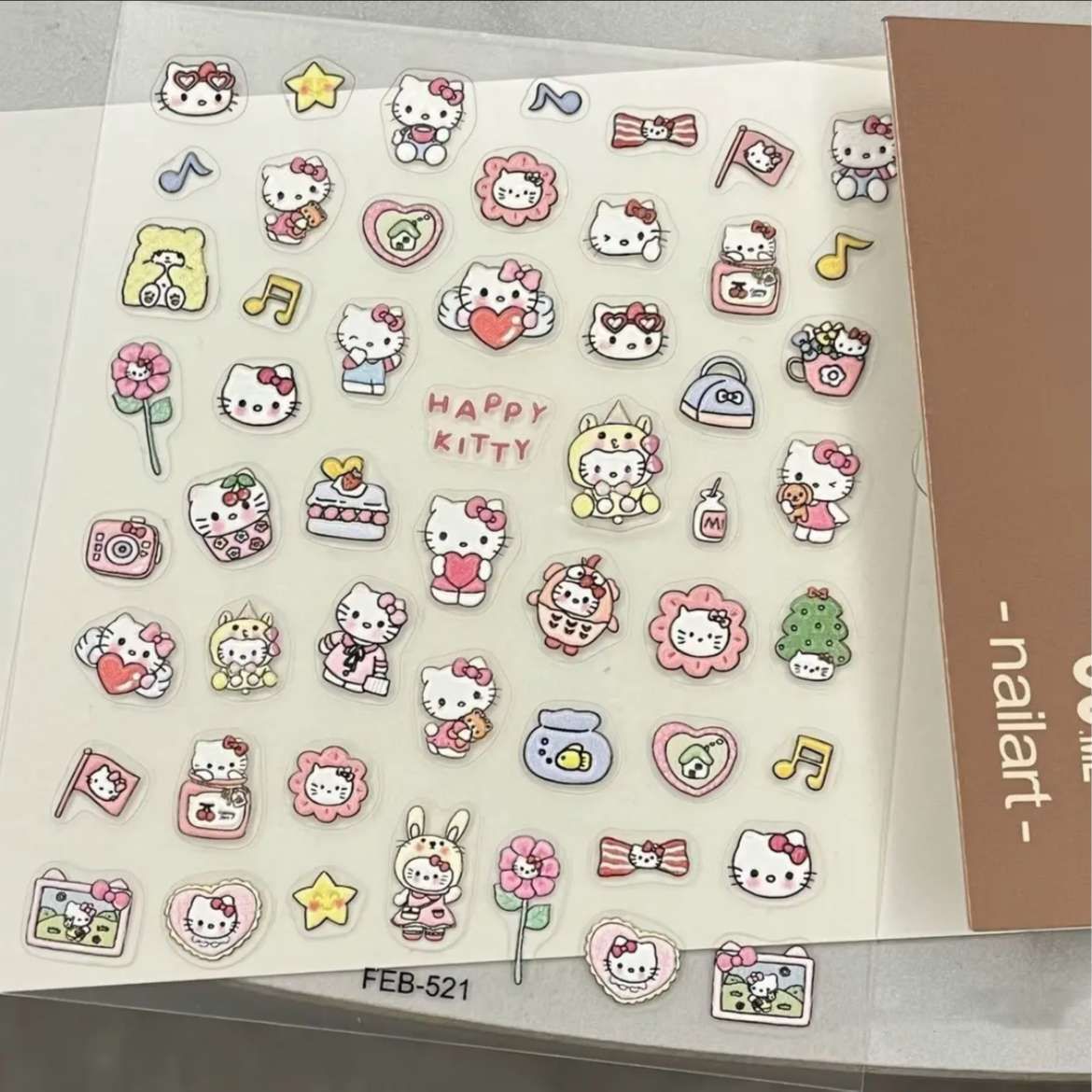 Sticker Hello Kitty (8x12cm)