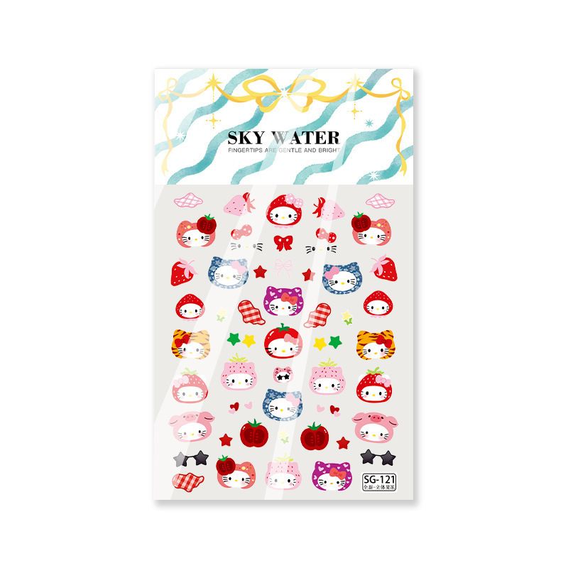 Sticker Hello Kitty (7x9,2cm)
