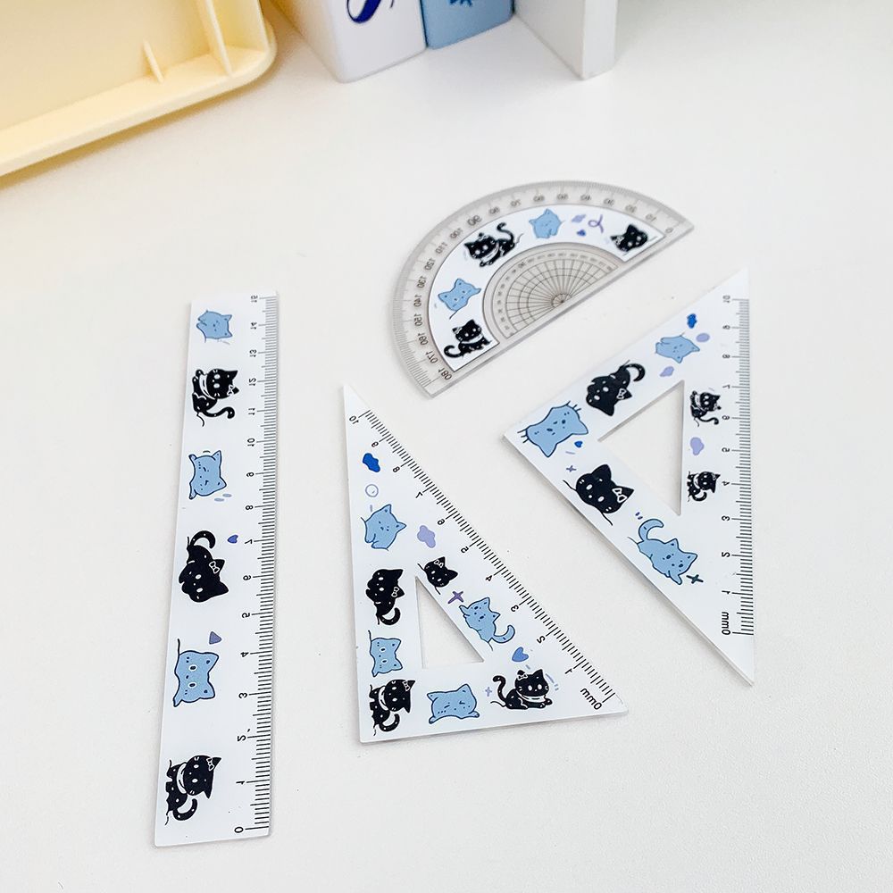 Set thước kẻ Cartoon (4c)