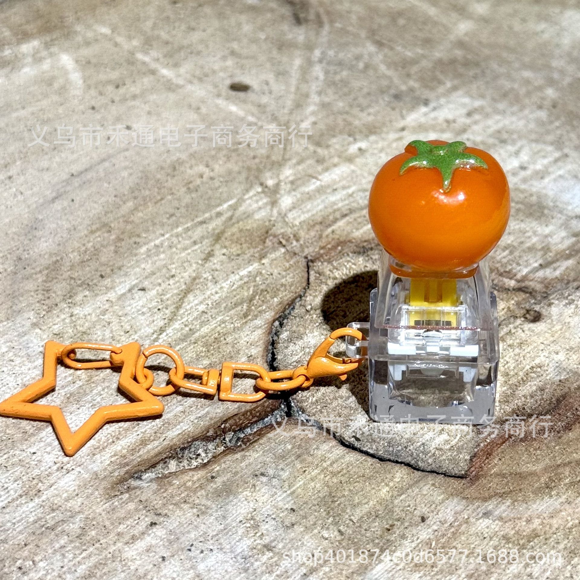 Móc khóa Keycap Trái cây rau củ (1 phím)