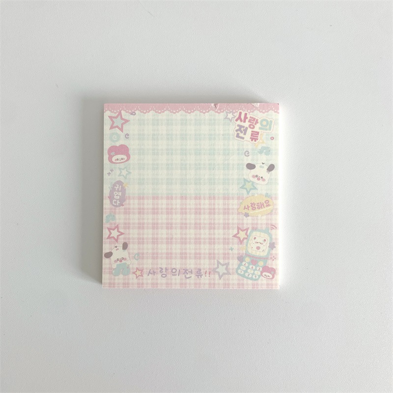 Note Sanrio cartoon (8,2x8,2cm)