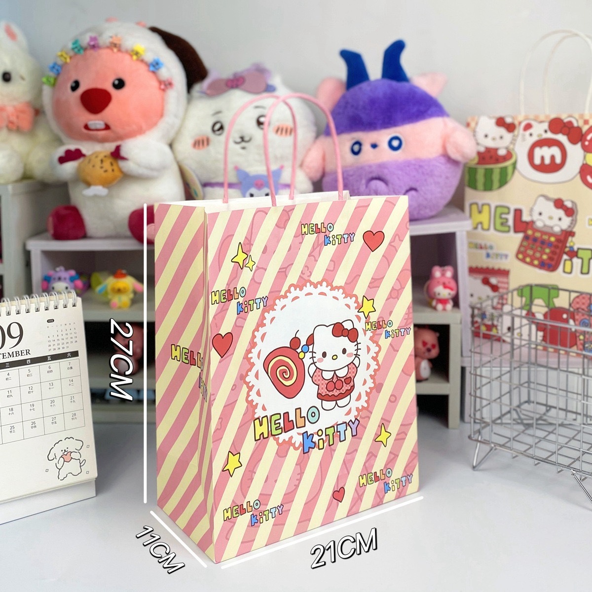 Túi quà Hello Kitty (21x11x27cm)
