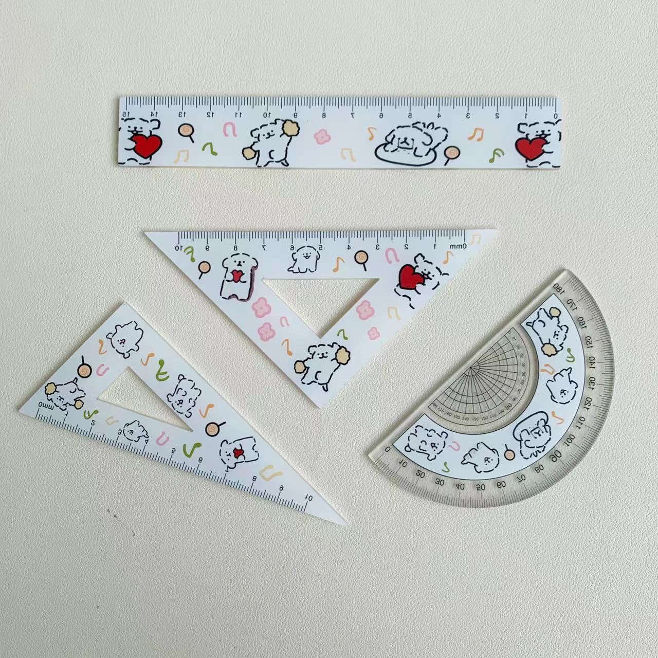 Set thước kẻ Cartoon (4c)