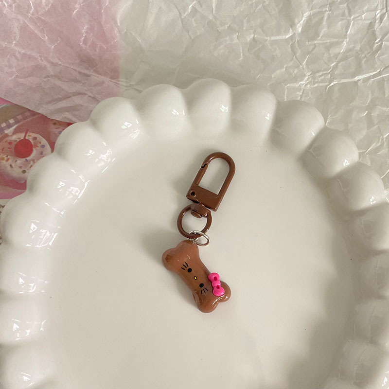 Móc đa năng Hello Kitty nâu