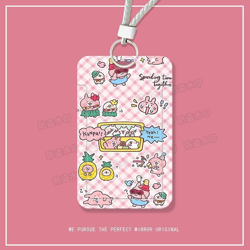 Card holder Piske&Usagi kèm dây lò xo