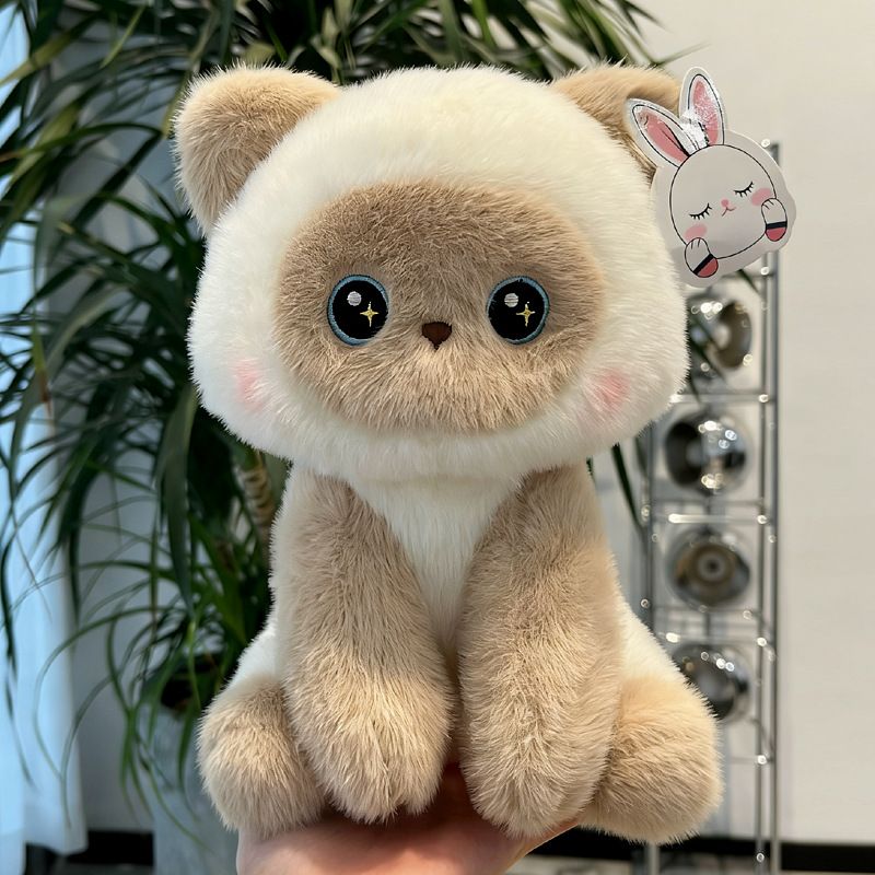 Mèo bông mắt sao (25cm)