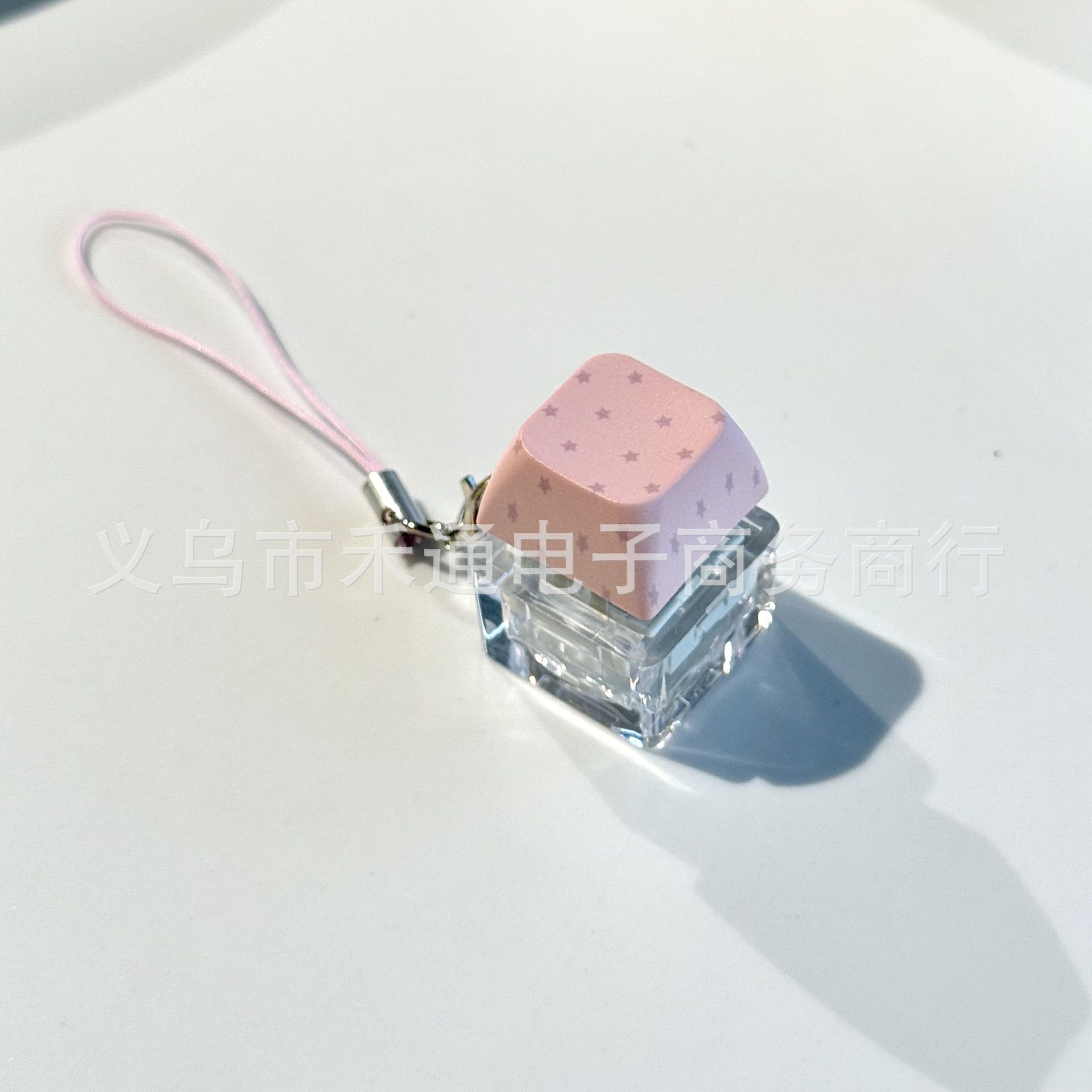 Móc khóa Keycap chấm họa tiết (1 phím)