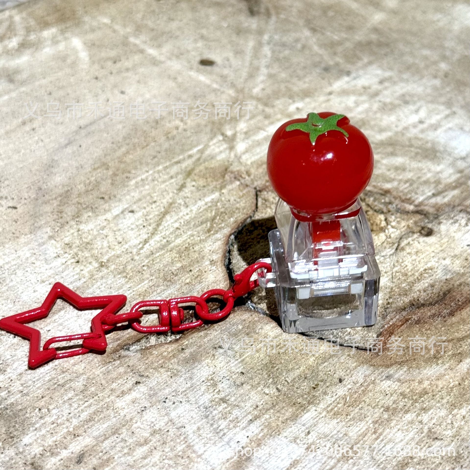 Móc khóa Keycap Trái cây rau củ (1 phím)