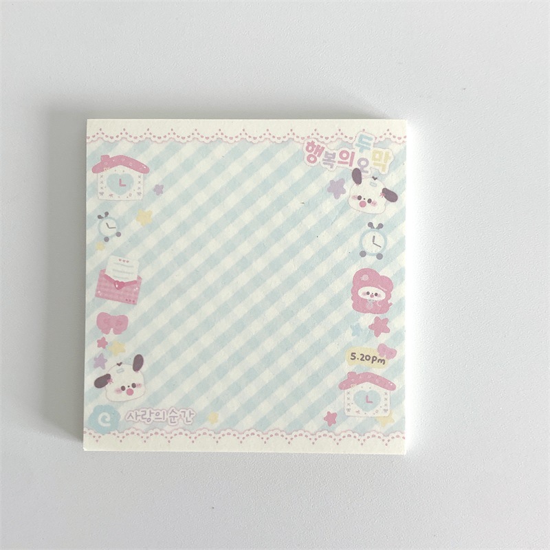 Note Sanrio cartoon (8,2x8,2cm)