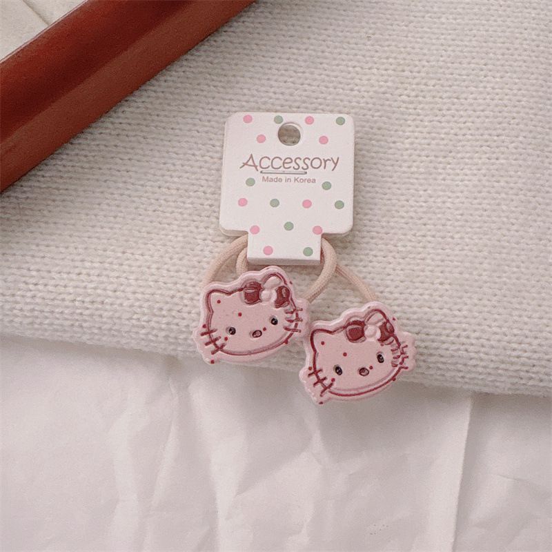 Set chun buộc tóc nhỏ Hello Kitty (2c)
