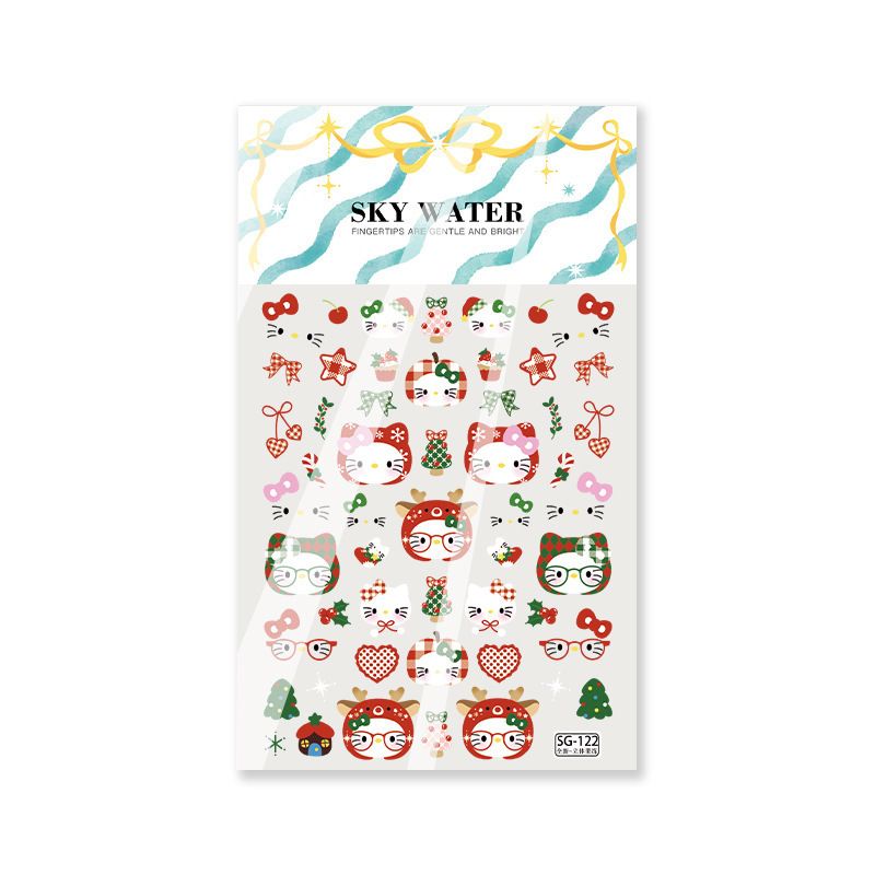 Sticker Hello Kitty (7x9,2cm)