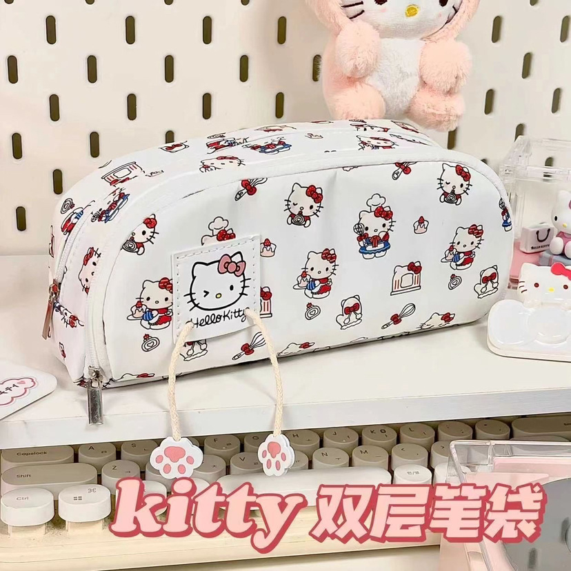 Túi bút vải Chân cún
