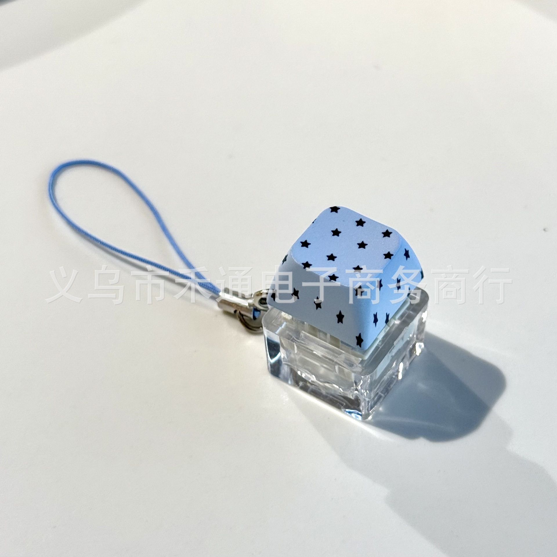 Móc khóa Keycap chấm họa tiết (1 phím)