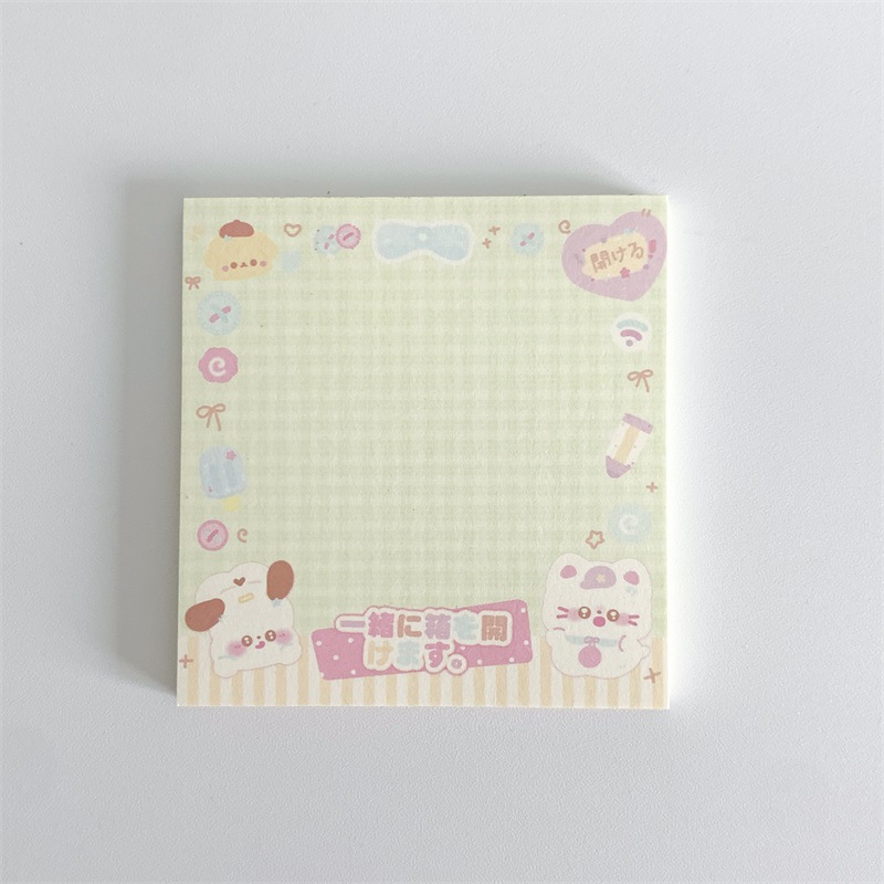 Note Sanrio cartoon (8,2x8,2cm)