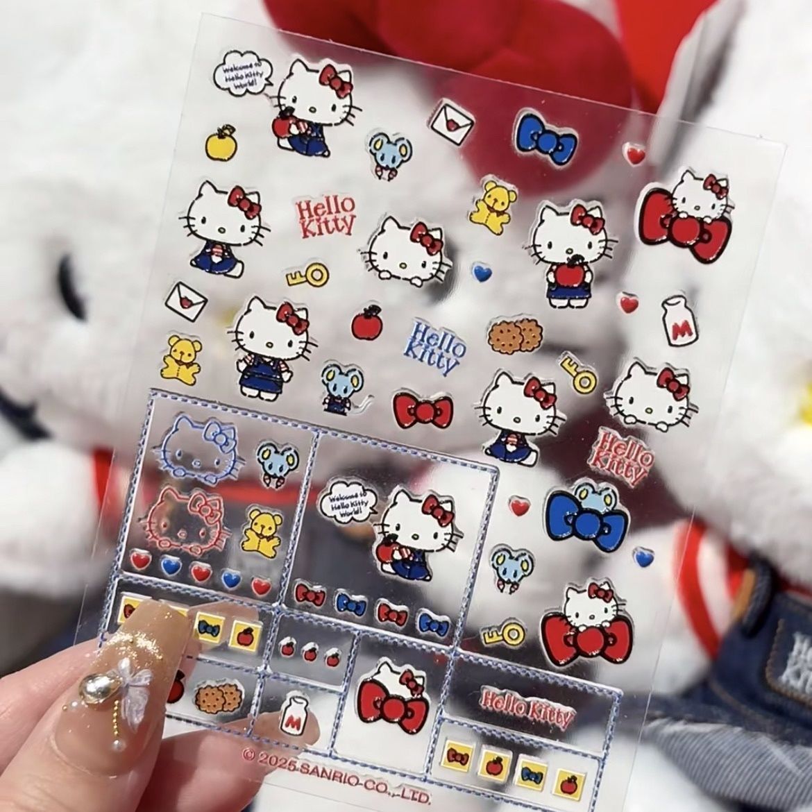 Sticker Hello Kitty (8x12cm)