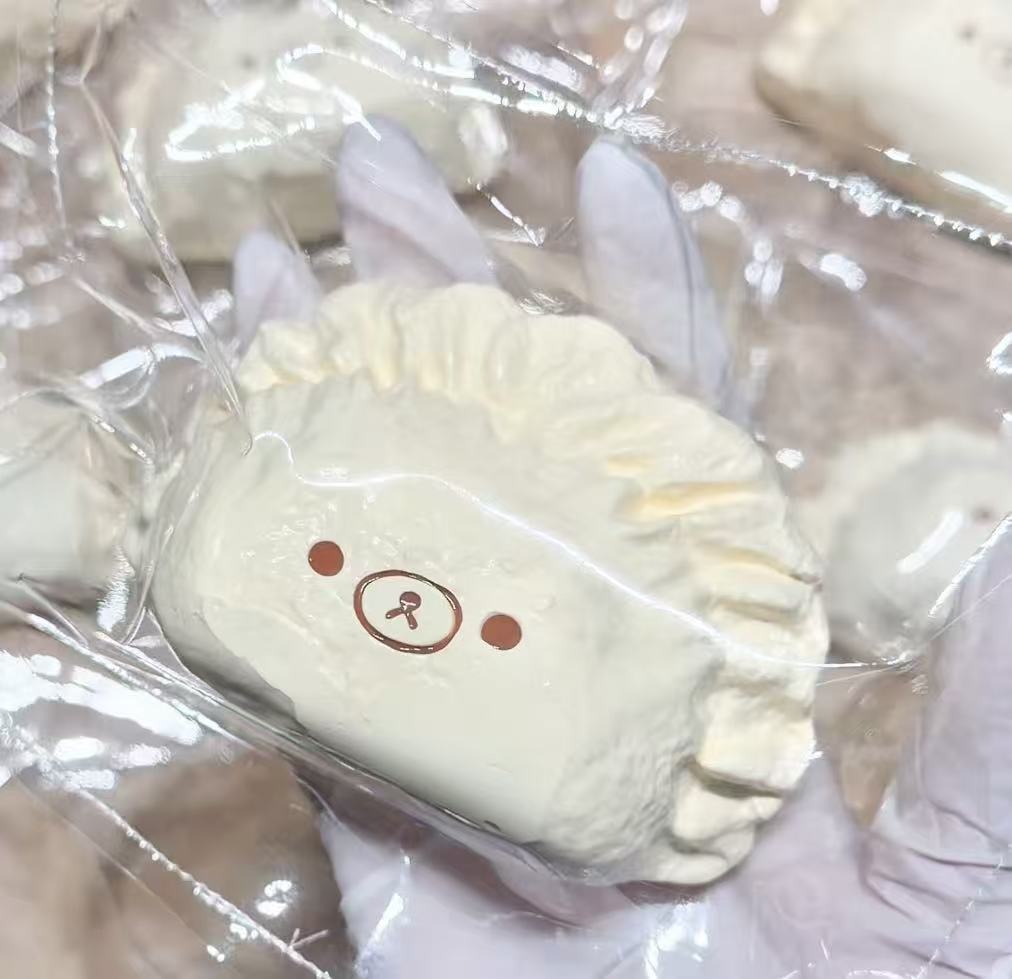 Taba Squishy Đồ ăn mặt gấu