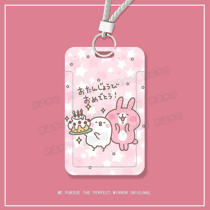 Card holder Piske&Usagi kèm dây lò xo