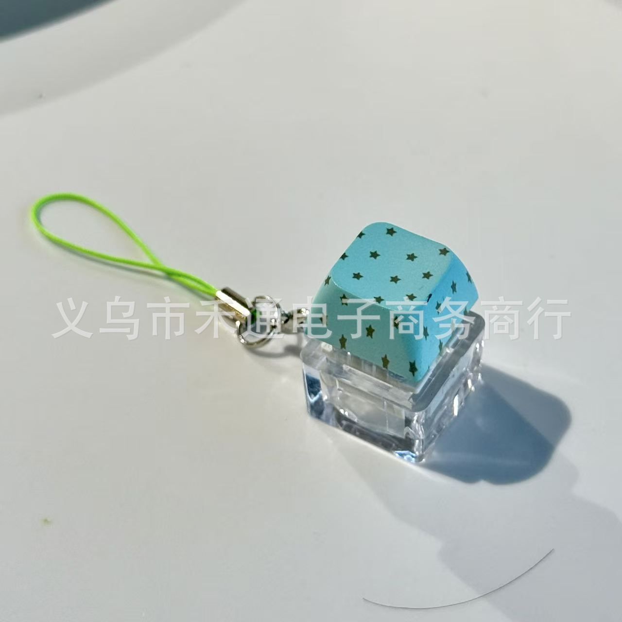 Móc khóa Keycap chấm họa tiết (1 phím)
