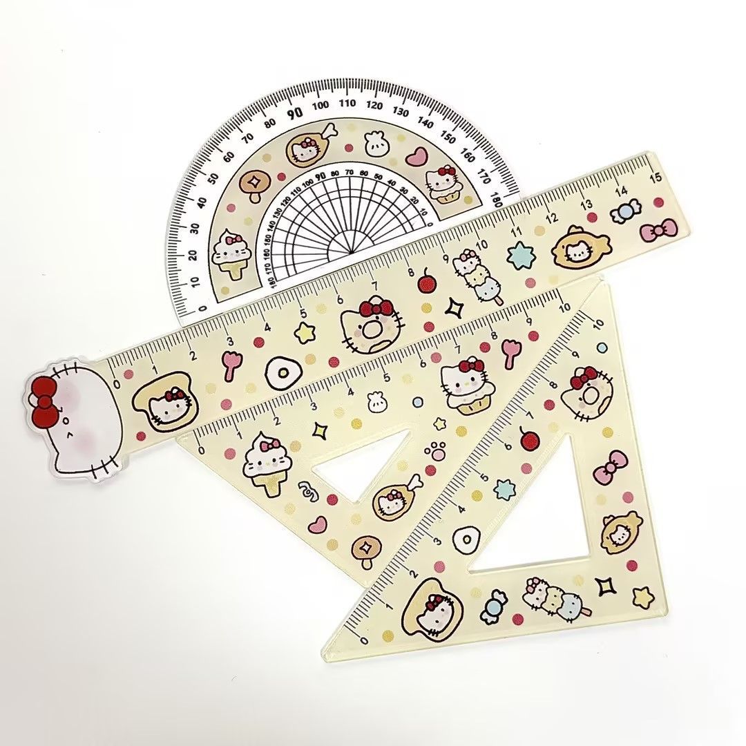 Set thước kẻ Sanrio (4c)