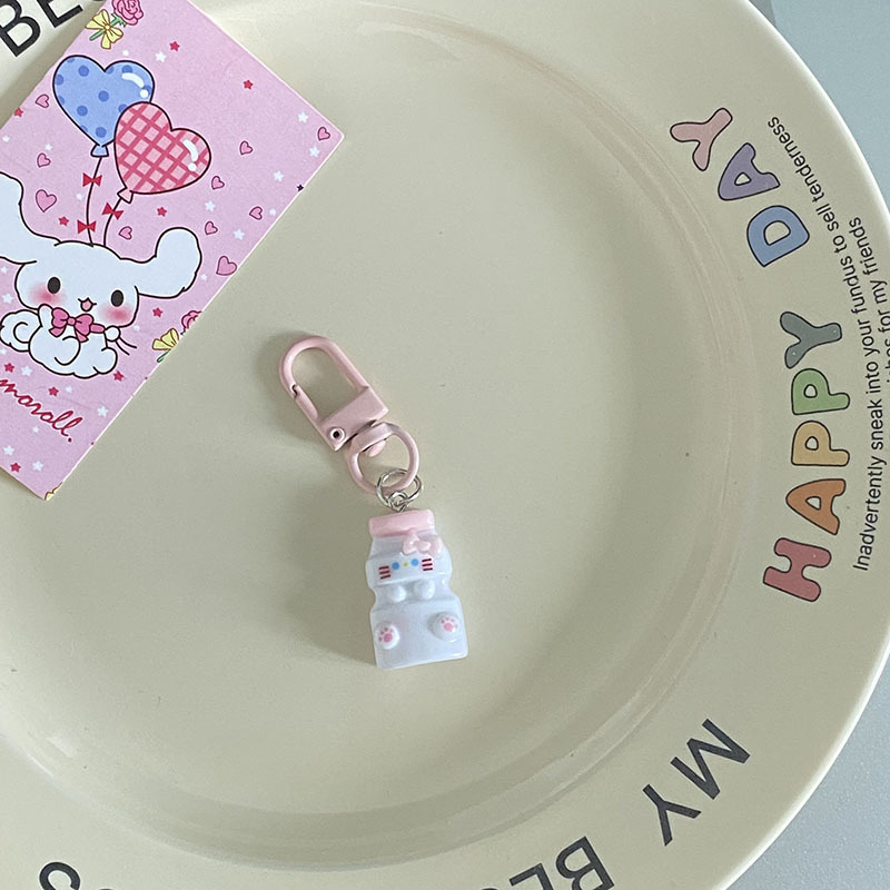 Móc đa năng Hello Kitty cosplay đồ ăn