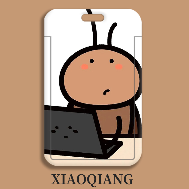 Card holder Gián kèm dây lò xo