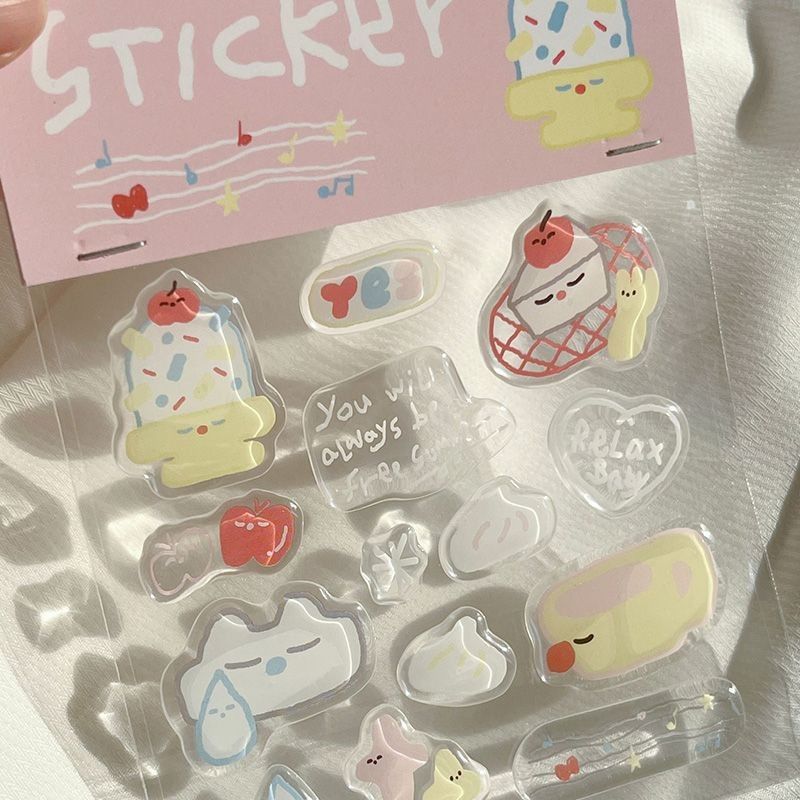 Sticker nổi hình (8x12cm)